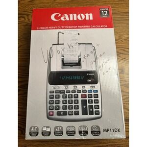 Canon Printing Calculator MP11DX Excellent Conditions